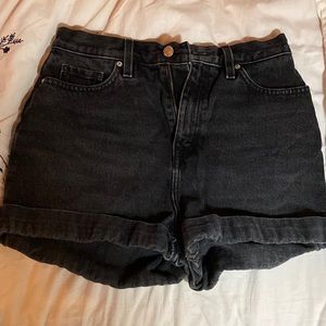 BDG Black jean shorts — great quality